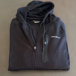 Eddie Bauer Black Full-Zip Hoodie